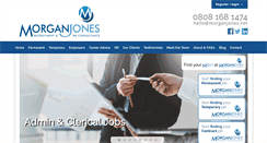 Desktop Screenshot of morganjones.net